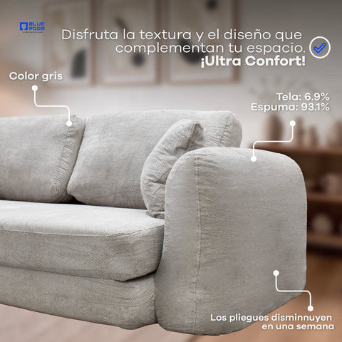Sofá Cama Expandible Fez - Gris