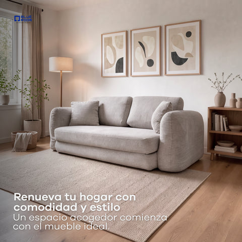 Sofá Cama Expandible Fez - Gris