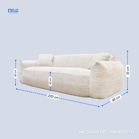 Sofá Giorgio Expandible - Taupe