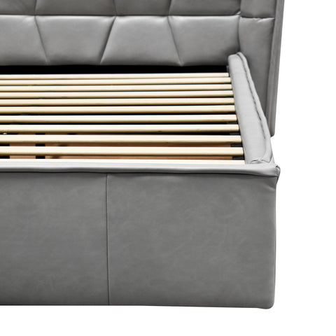 Cama Lattice - Tactopiel Gris