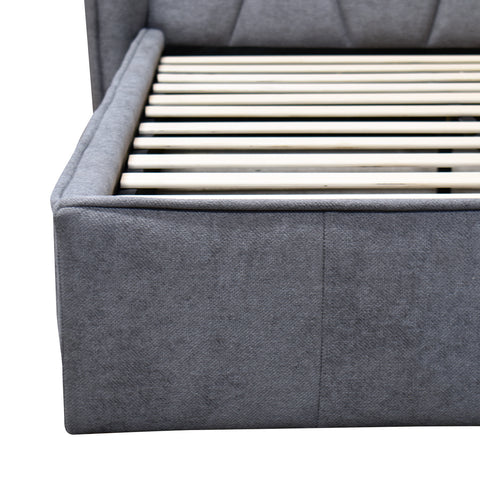 Cama Lattice - Tactopiel Gris
