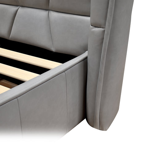 Cama Lattice - Tactopiel Gris