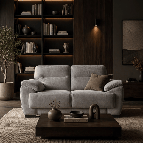 Love Seat Aspen - Nikel