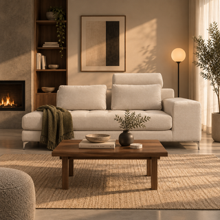Love Seat Noruega Brazo Derecho - Destiny Natural