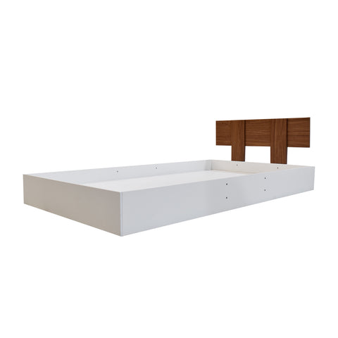 Litera Individual Maddox - Nogal Blanco