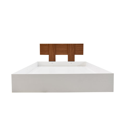 Litera Individual Maddox - Nogal Blanco