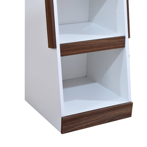 Litera Individual Maddox - Nogal Blanco