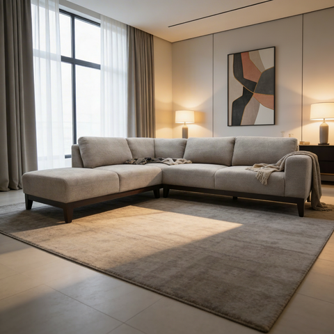 Sala Marcel - Chaise Izquierdo - Fiore Mocca