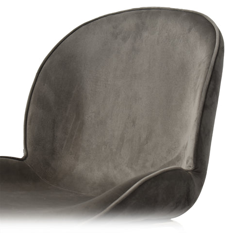 Silla Marsala - Terciopelo Gris