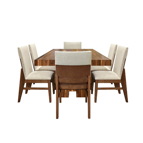 Comedor Merlot - 6 Sillas Viena Taupe