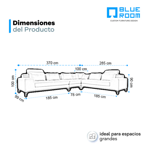 Sala Noruega 4 módulos - Destiny