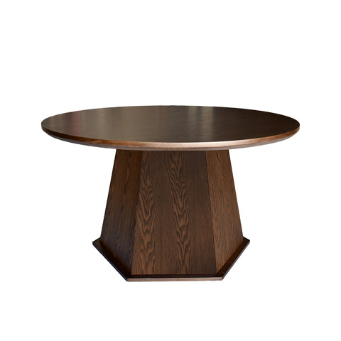 Comedor Burdeos 6 personas - Chapa Nogal