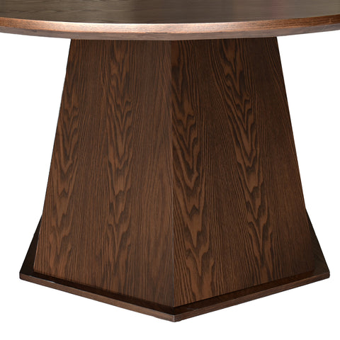 Comedor Burdeos 6 personas - Chapa Nogal