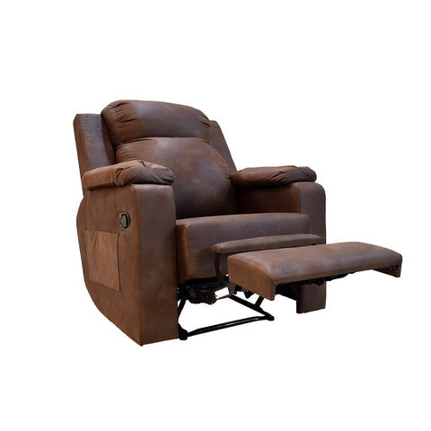 Sillón Reclinable Pilsen - Búfalo acero