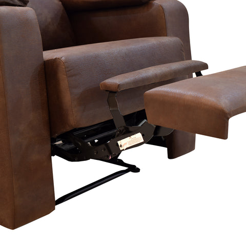 Sillón Reclinable Pilsen - Búfalo acero