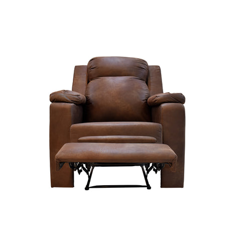 Sillón Reclinable Pilsen - Búfalo acero
