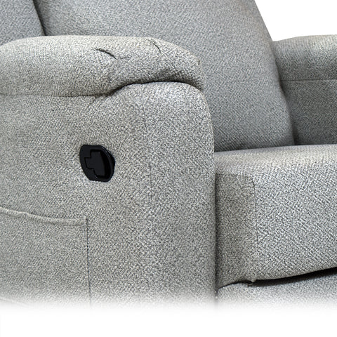 Sillón Reclinable Pilsen - Búfalo acero