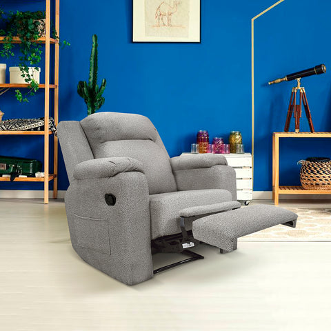 Sillón Reclinable Pilsen - Búfalo acero