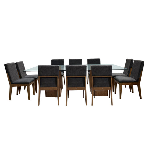 Comedor Quebec - Nogal - 10P