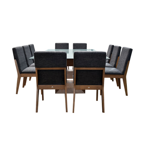 Comedor Quebec - Nogal - 10P