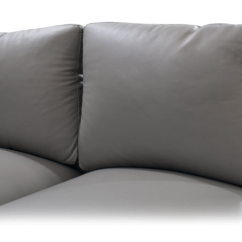 Sala Esquinera Río - Chaise Derecho - Nappa Dark Grey