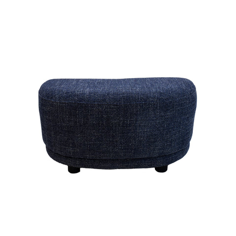 Sillón Giratorio Savoy con Taburete - Gris