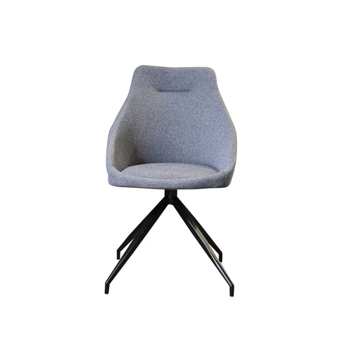 Silla Odger Giratoria - Linen Gris