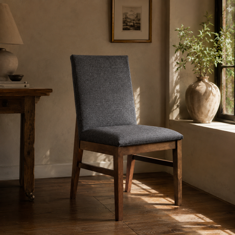 Silla Guinea - Nogal Gris