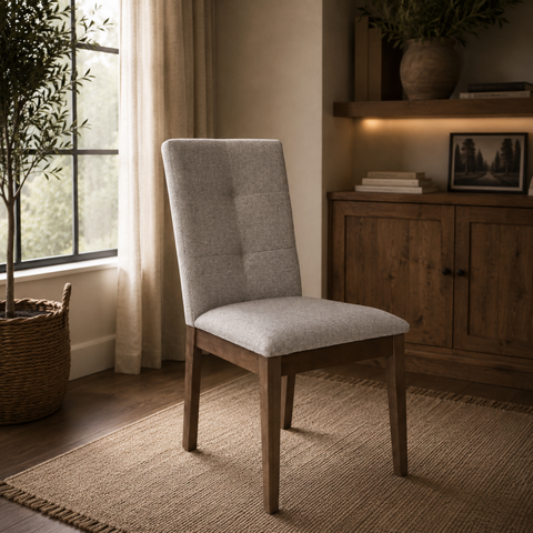 Silla Harmony Flax - Nogal Claro