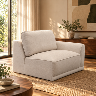 Sillon Con Brazo Derecho  Brescia - Beige