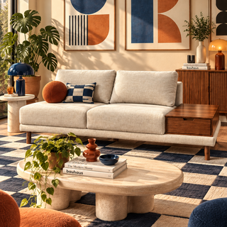 Sofá Turquía Con Cajón - Fiora Linen