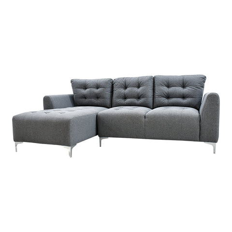 Sala Esquinera Tiago - Chaise Izquierdo - Girona Grey
