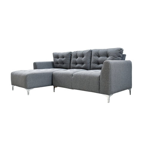 Sala Esquinera Tiago - Chaise Izquierdo - Girona Grey