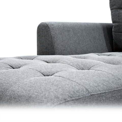 Sala Esquinera Tiago - Chaise Izquierdo - Girona Grey