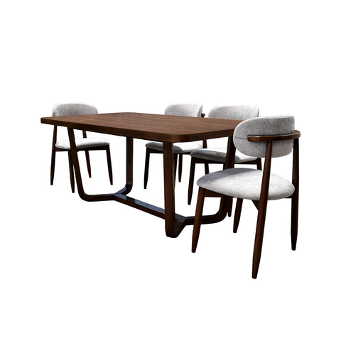 Comedor Vince 6 personas - Chapa Fresno