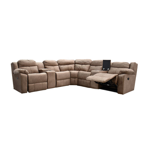 Sala Esquinera  Modular Vectra  Reclinable - Beige