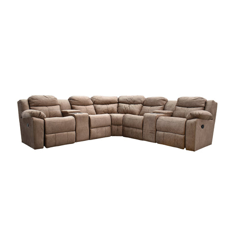 Sala Esquinera  Modular Vectra  Reclinable - Beige