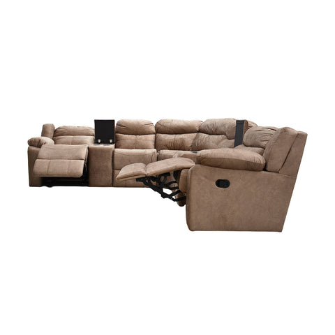 Sala Esquinera  Modular Vectra  Reclinable - Beige