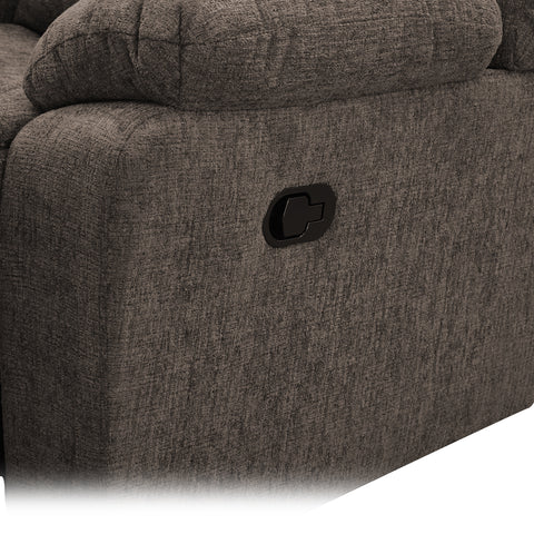 Sala Esquinera  Modular Vectra  Reclinable - Gris