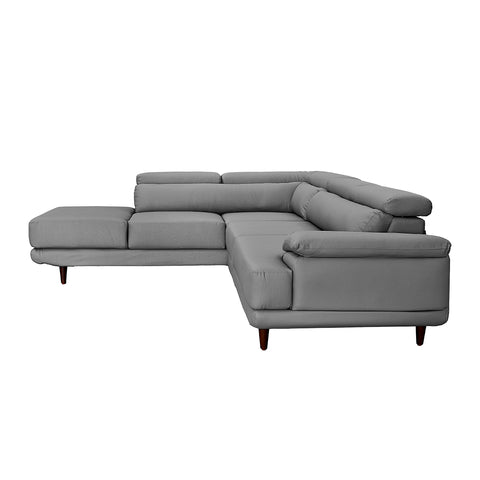 Sala Esquinera Agora Chaise Izquierdo - Tactopiel Gris