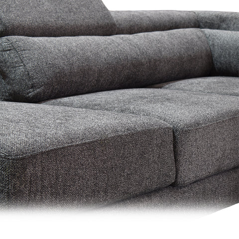 Sala Esquinera Agora Chaise Izquierdo - Chenille Café