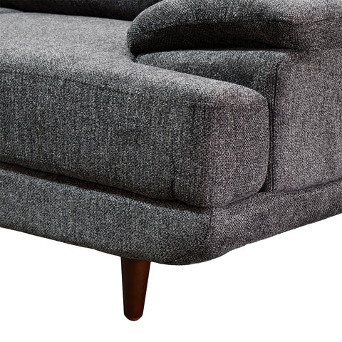 Sala Esquinera Agora Chaise Izquierdo - Chenille Café