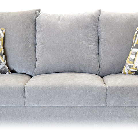 Sala Alejandria - Sofa y Love Seat - Baloo Silver