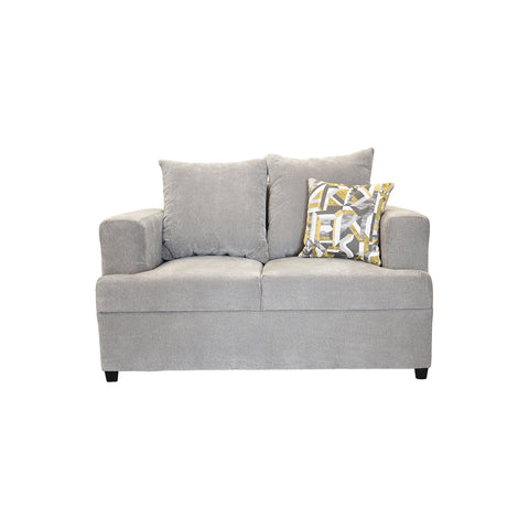 Sala Alejandria - Sofa y Love Seat - Baloo Silver