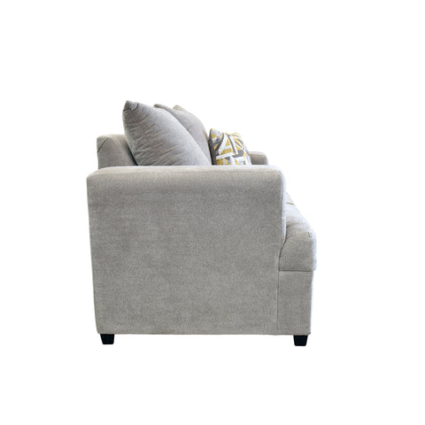 Sala Alejandria - Sofa y Love Seat - Baloo Silver