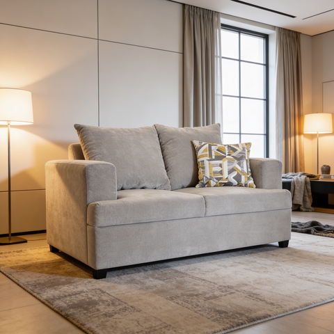 Love Seat Alejandria - Baloo Silver