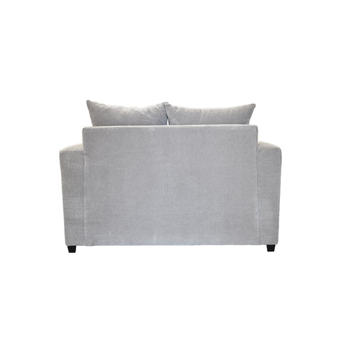 Sala Alejandria - Sofa y Love Seat - Baloo Silver