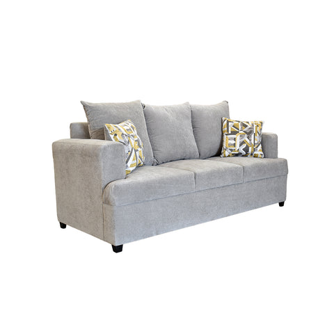 Sala Alejandria - Sofa y Love Seat - Baloo Silver