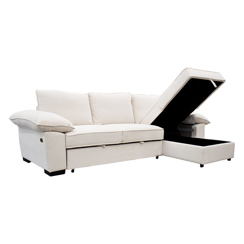 Sofá Cama Annabelle - Beige