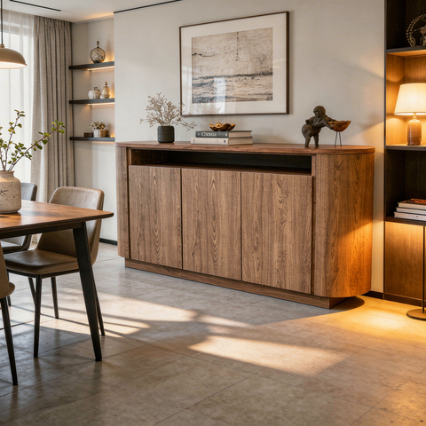 Bufetero Ares - Nogal